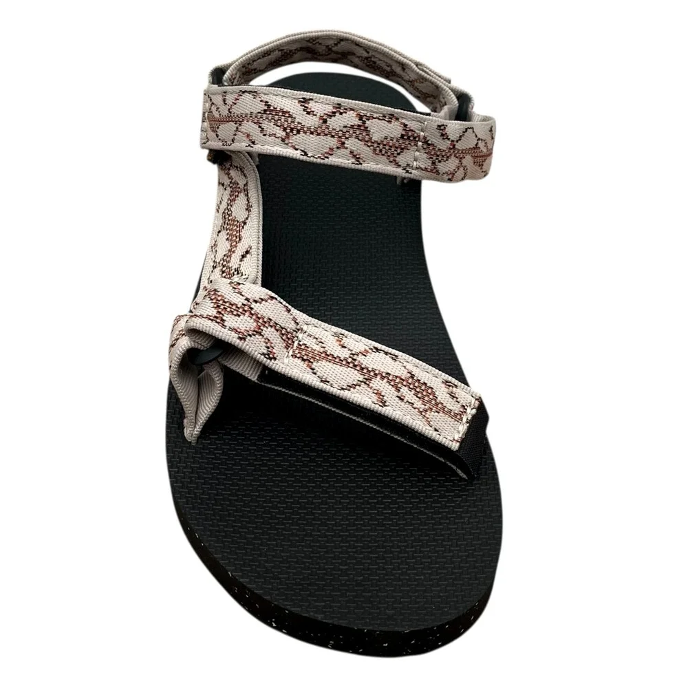 Teva Men's Universal Reloop Sport Adjustable Sandal Size 10 Natural Black Beige